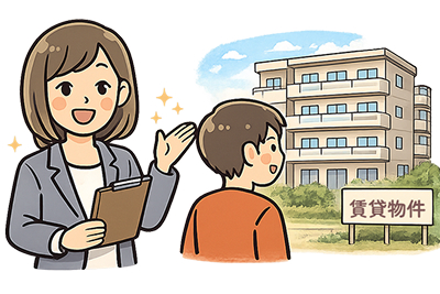 賃貸住宅の手配の支援