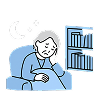 ネットカフェや友人宅を転々としている